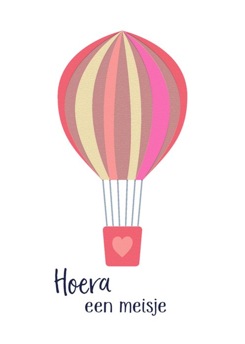 Greetz | Geboortekaart | Hoera een meisje