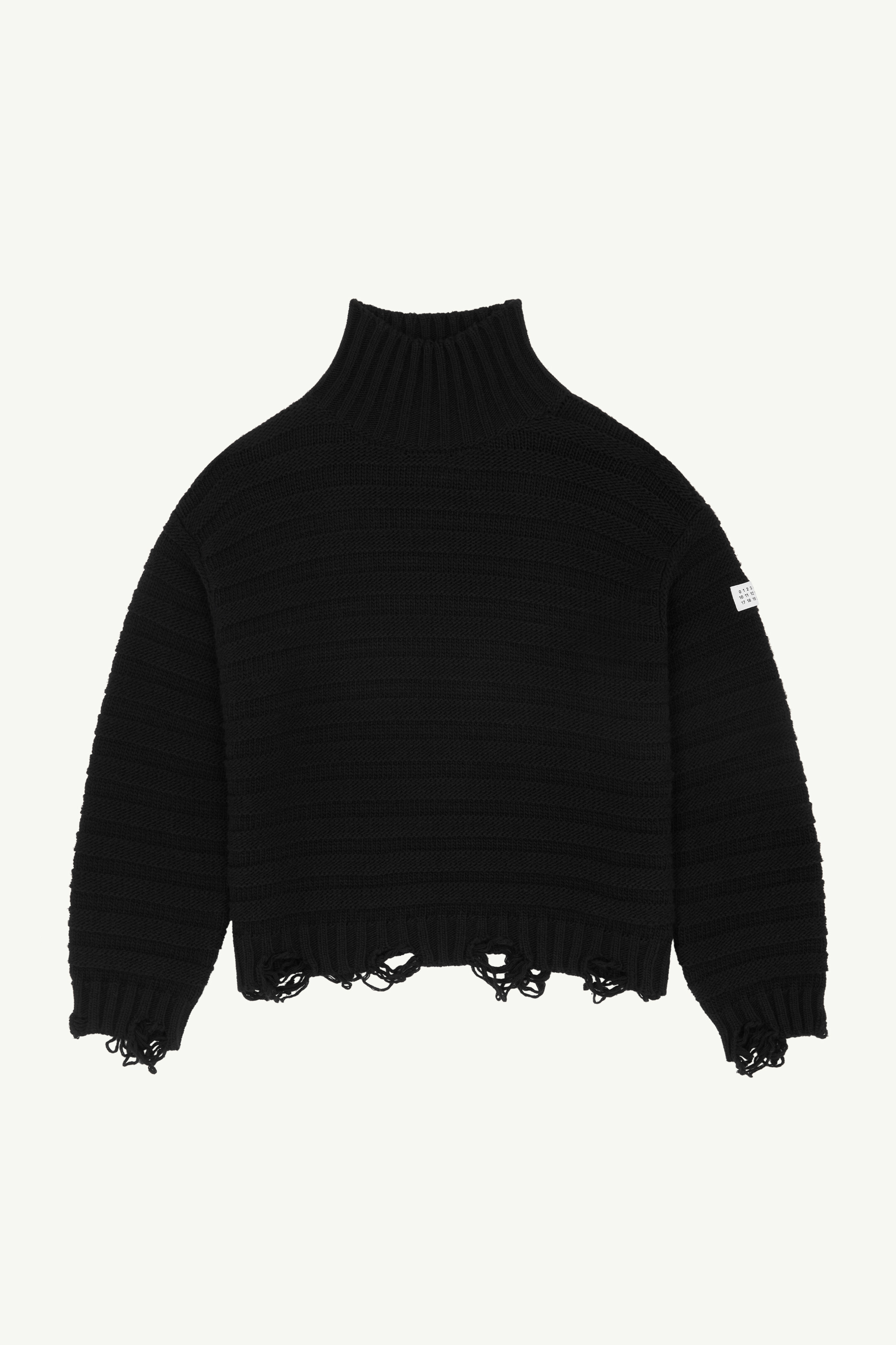 Pull col roulé en laine pour homme | MM6