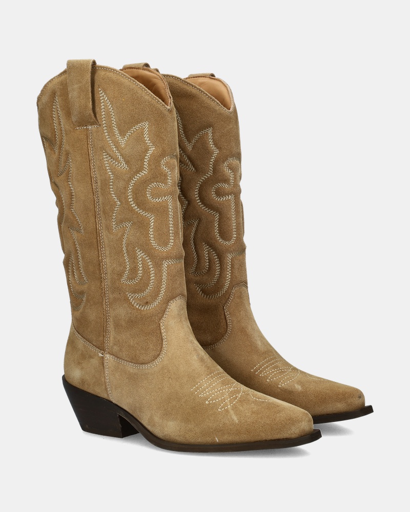 Nelson Cowboylaarzen  - beige