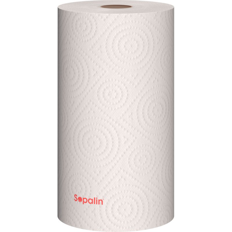 Essuie-tout Sopalin Sur Mesure décoré 6 maxi rouleaux = 12 rouleaux classiques