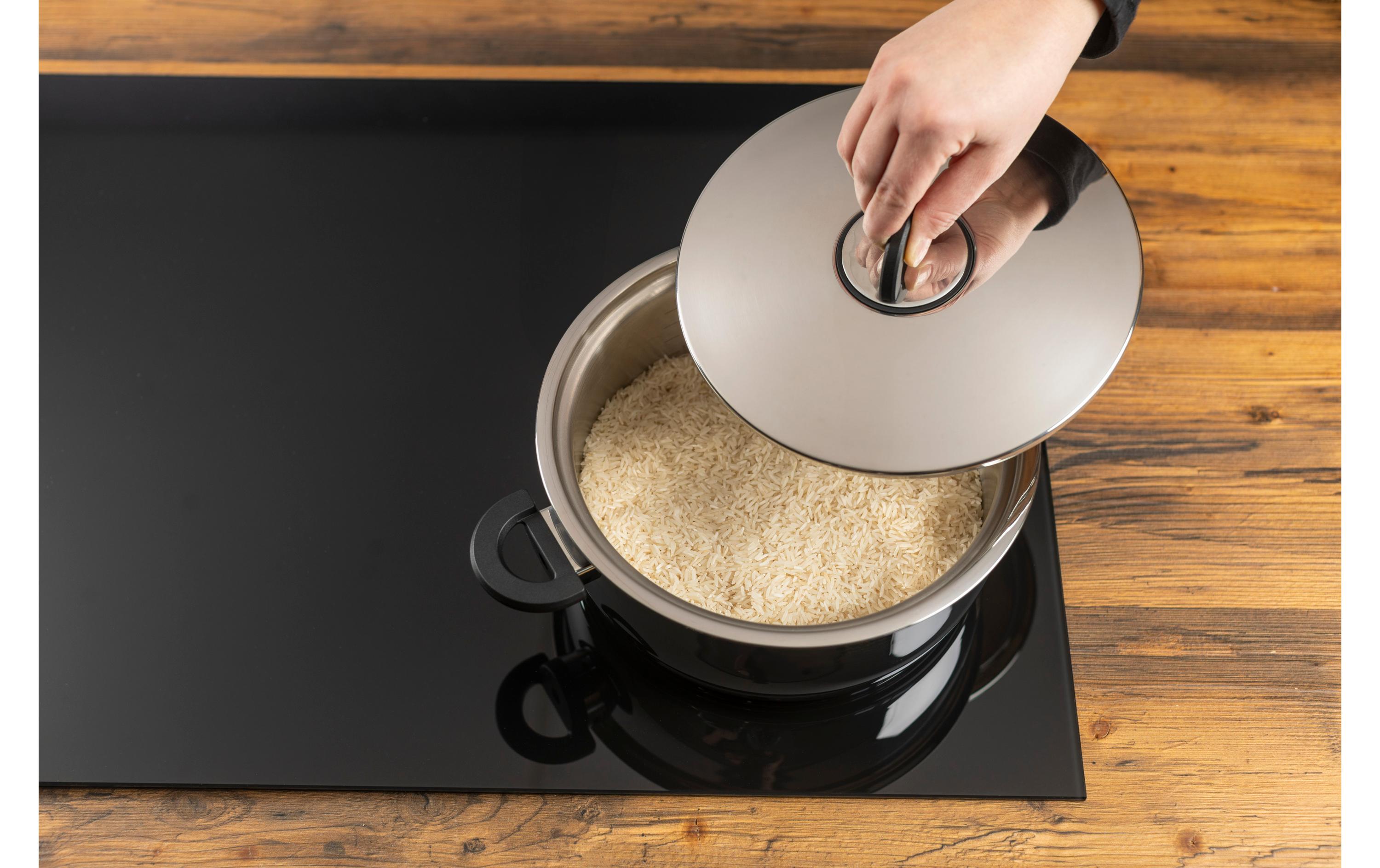 Servierkasserolle Durotherm Pro 22 cm, 3 l, Schwarz<br>Serviertopf