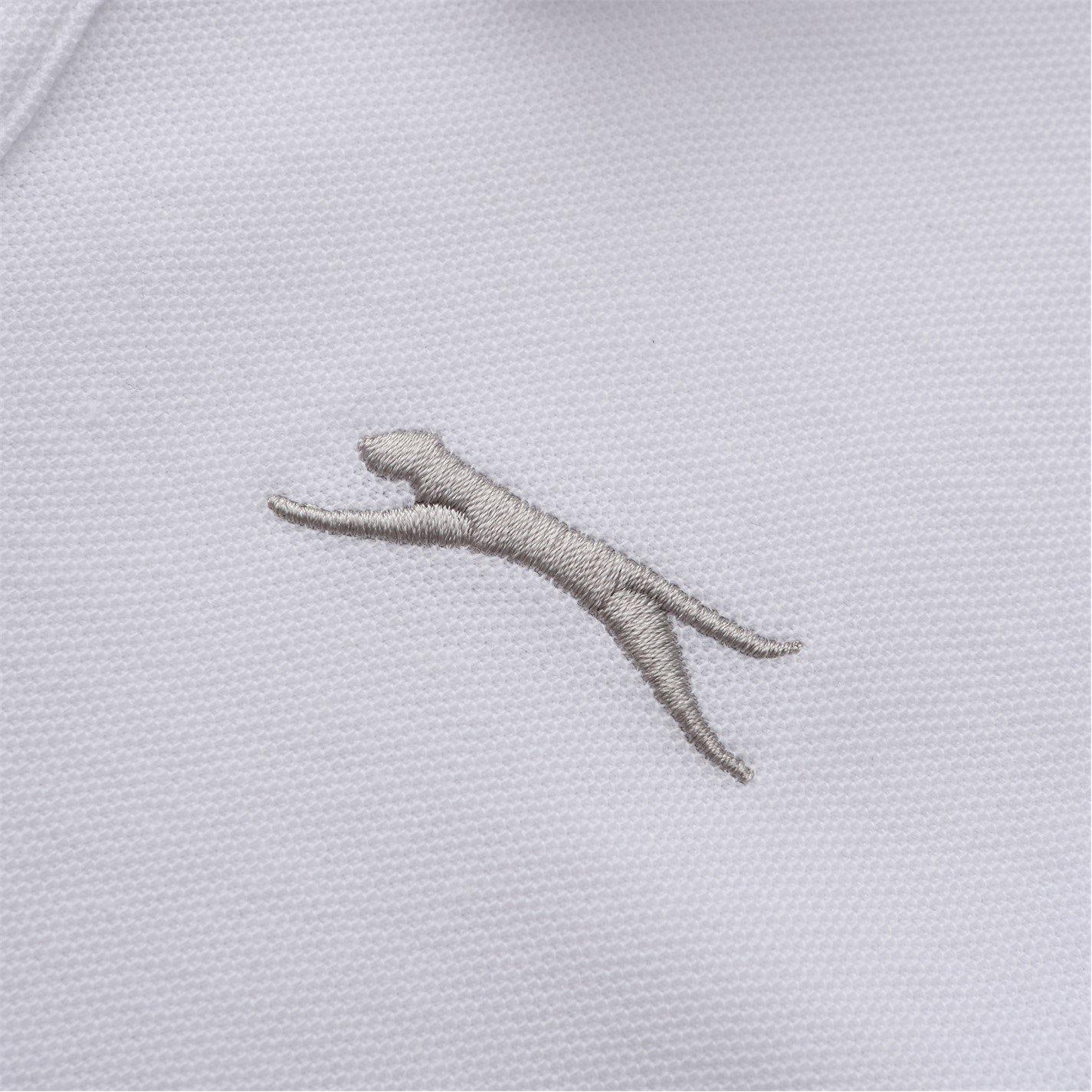 Slazenger Long Sleeve Plain Polo Junior