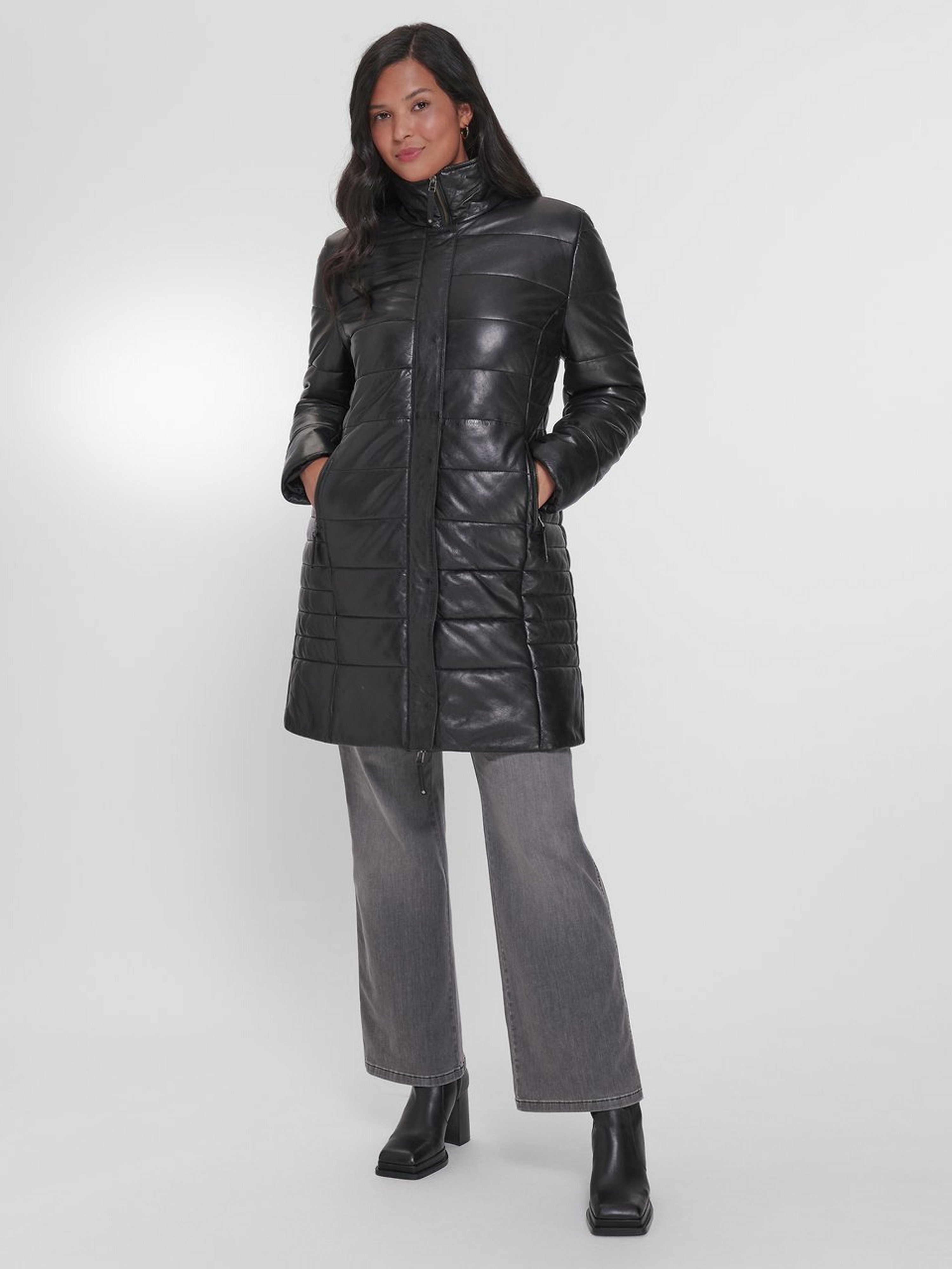 Lederjacke