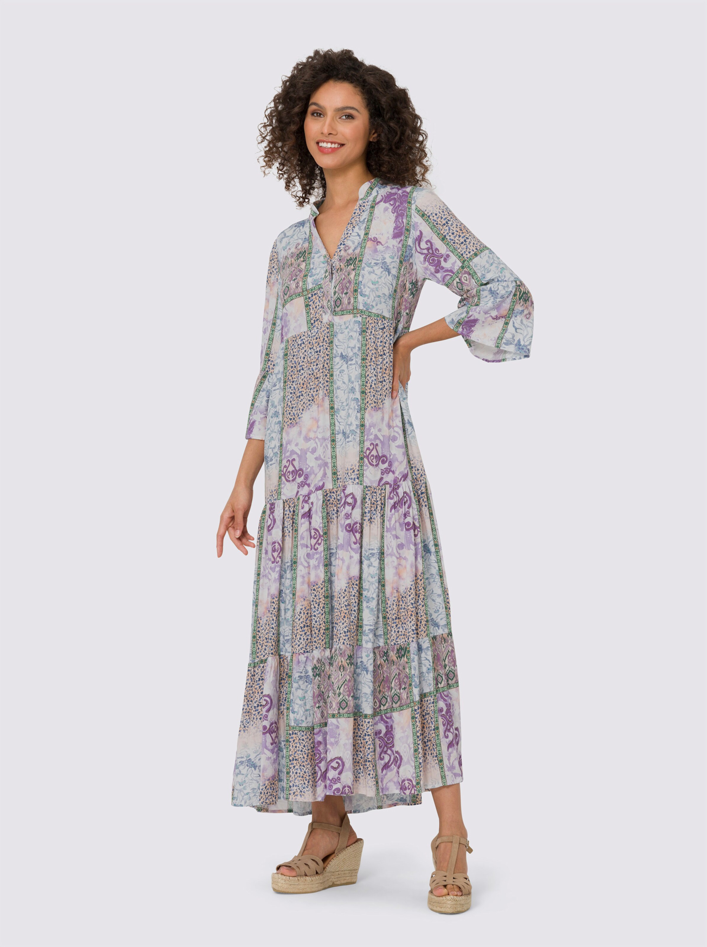 Druck-Kleid
