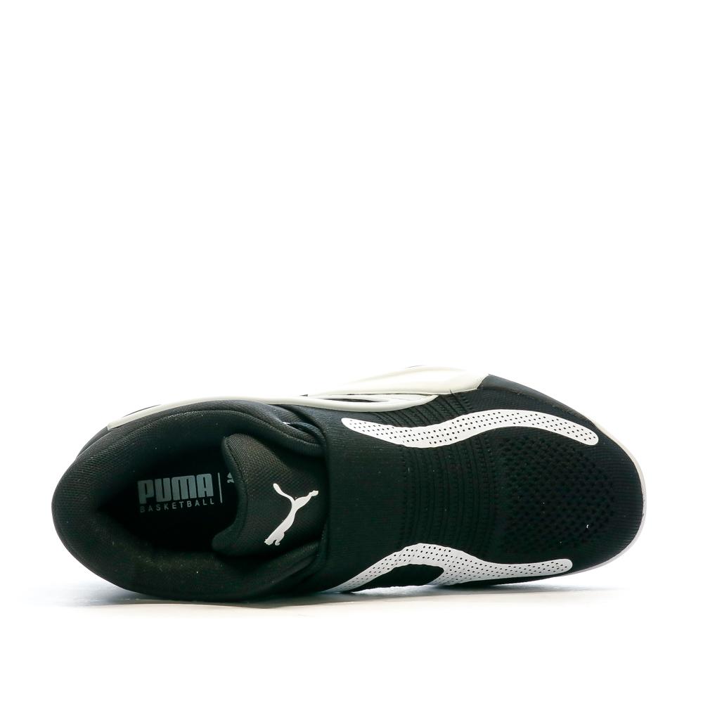 Puma Chaussures de Basket Noires Homme Puma Rise Nitro