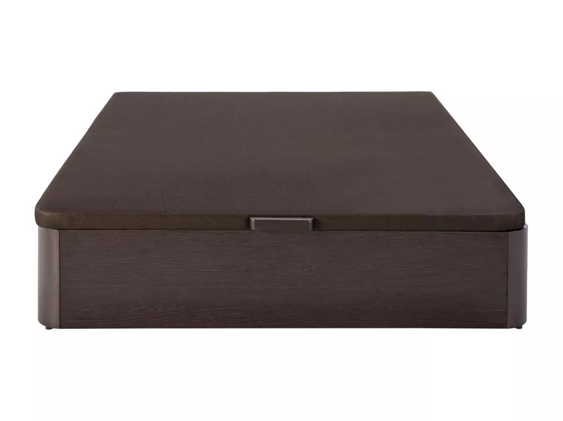Sommier coffre 160 x 200 cm - Naturel foncé - HESTIA de YSMÉE