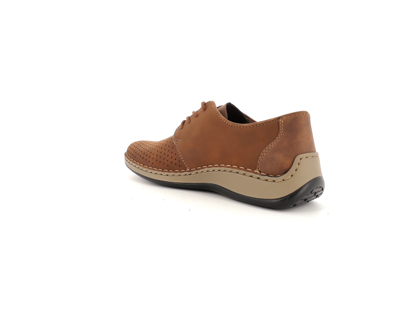 Rieker-05226 Cuir Cognac