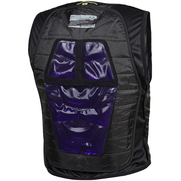 Macna - Gilet rafraîchissant Cooling Hybrid Noir / Gris