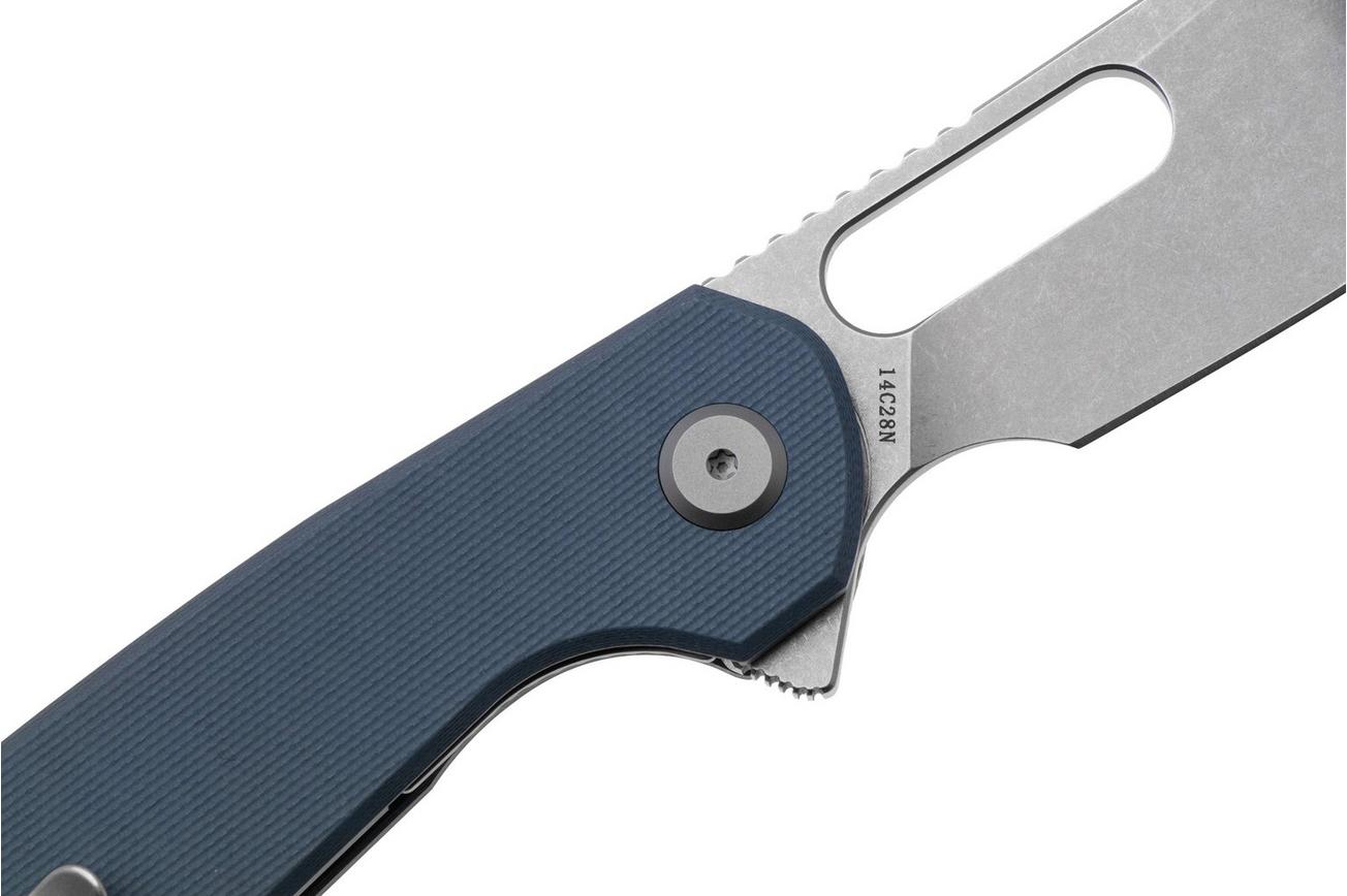 Eutektik Trinity TRI-DSW-R Stonewashed 14C28N, Blue G10, zakmes