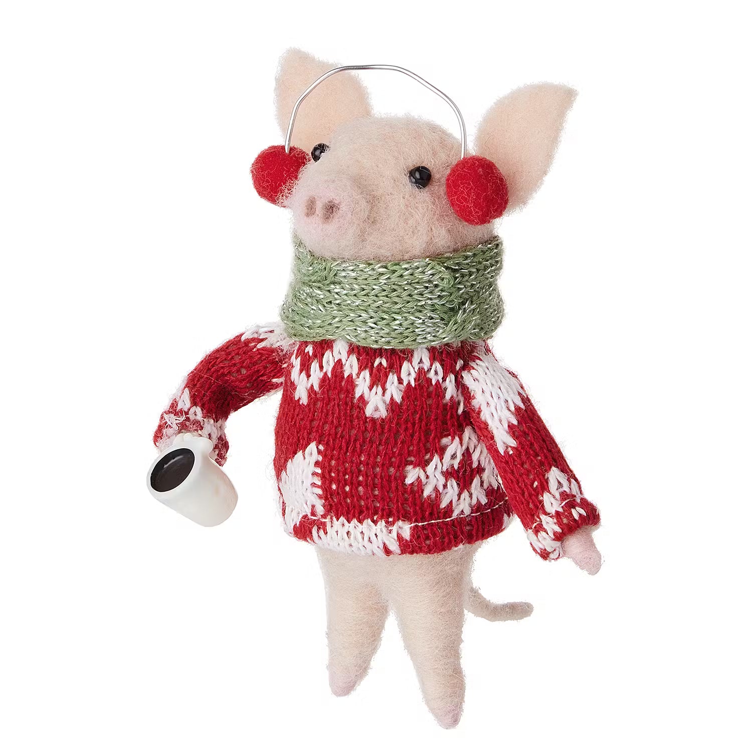 HANG ON Baumanhänger Schwein Kaffeetasse