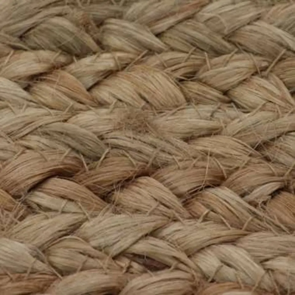 vidaXL - Tapijt - Beige - Jute - 150 cm