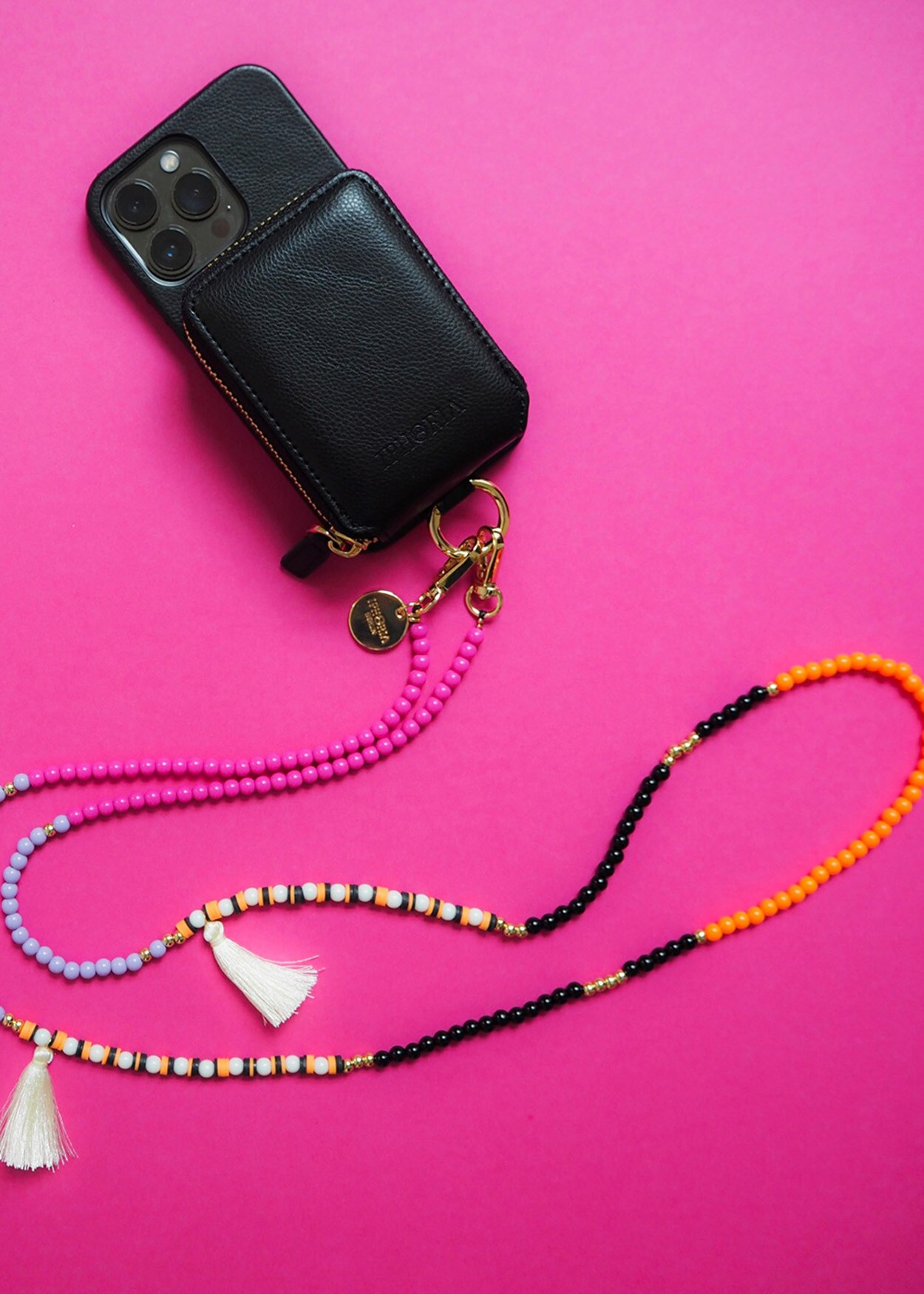 Iphoria Modular Case With Zip Bag - Black iPhone 13 Pro schwarz Handyhülle