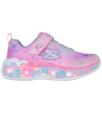 Skechers Schuhe m. Lichter - Ewig Heart Lichter - Lichter Pink/M