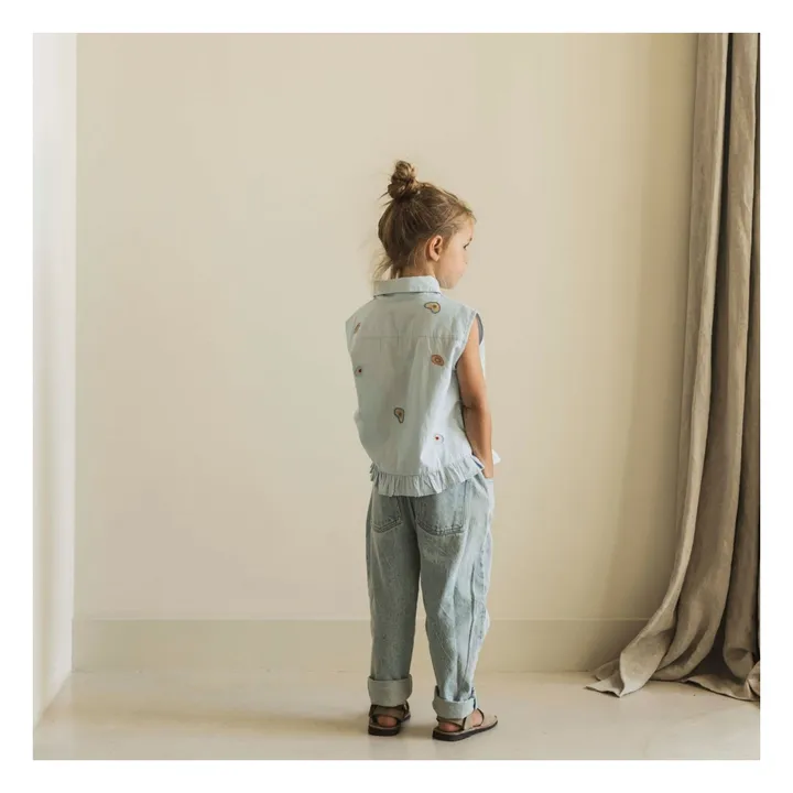 Jenest Top Keke | Bleu pâle