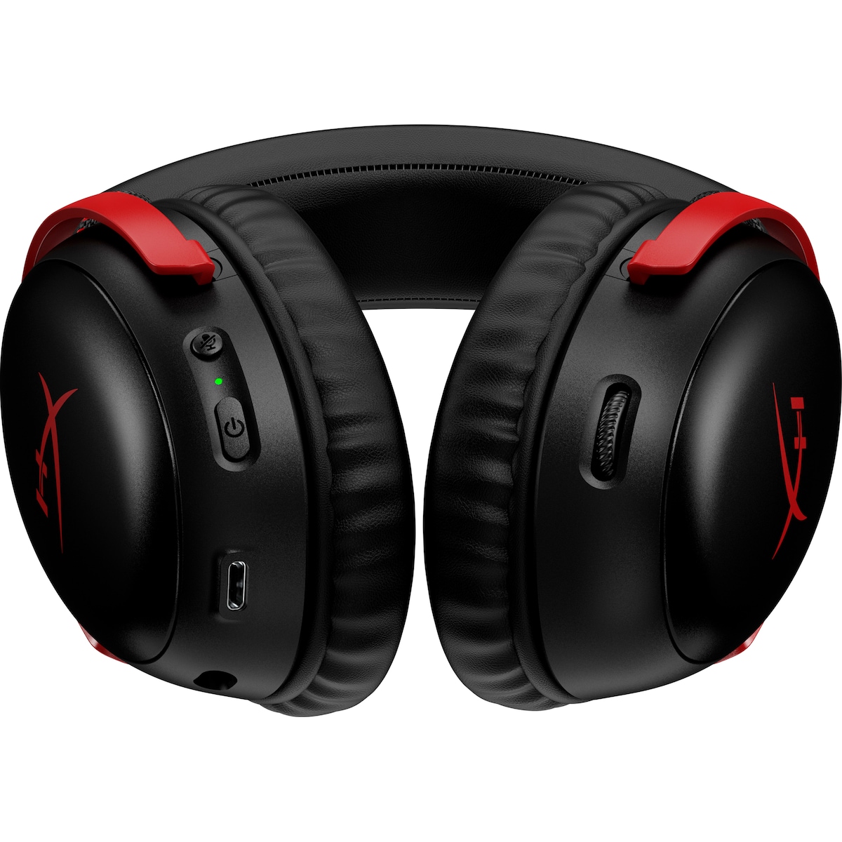 HyperX Cloud III Wireless gaming headset (sort/rød)