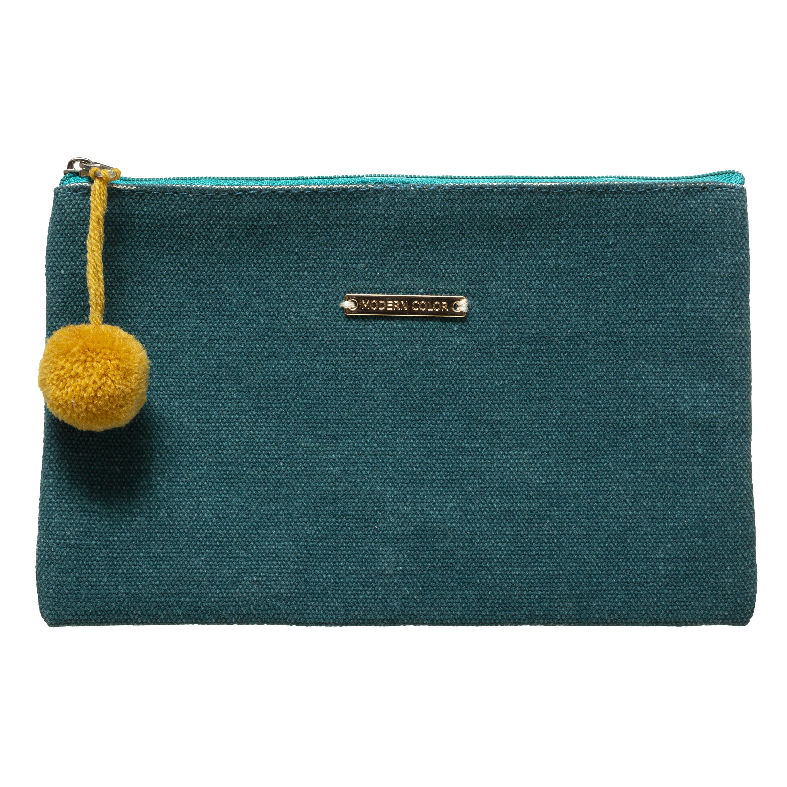 TROUSSE TOILETTE X2 PIECES PETROLE MODERN