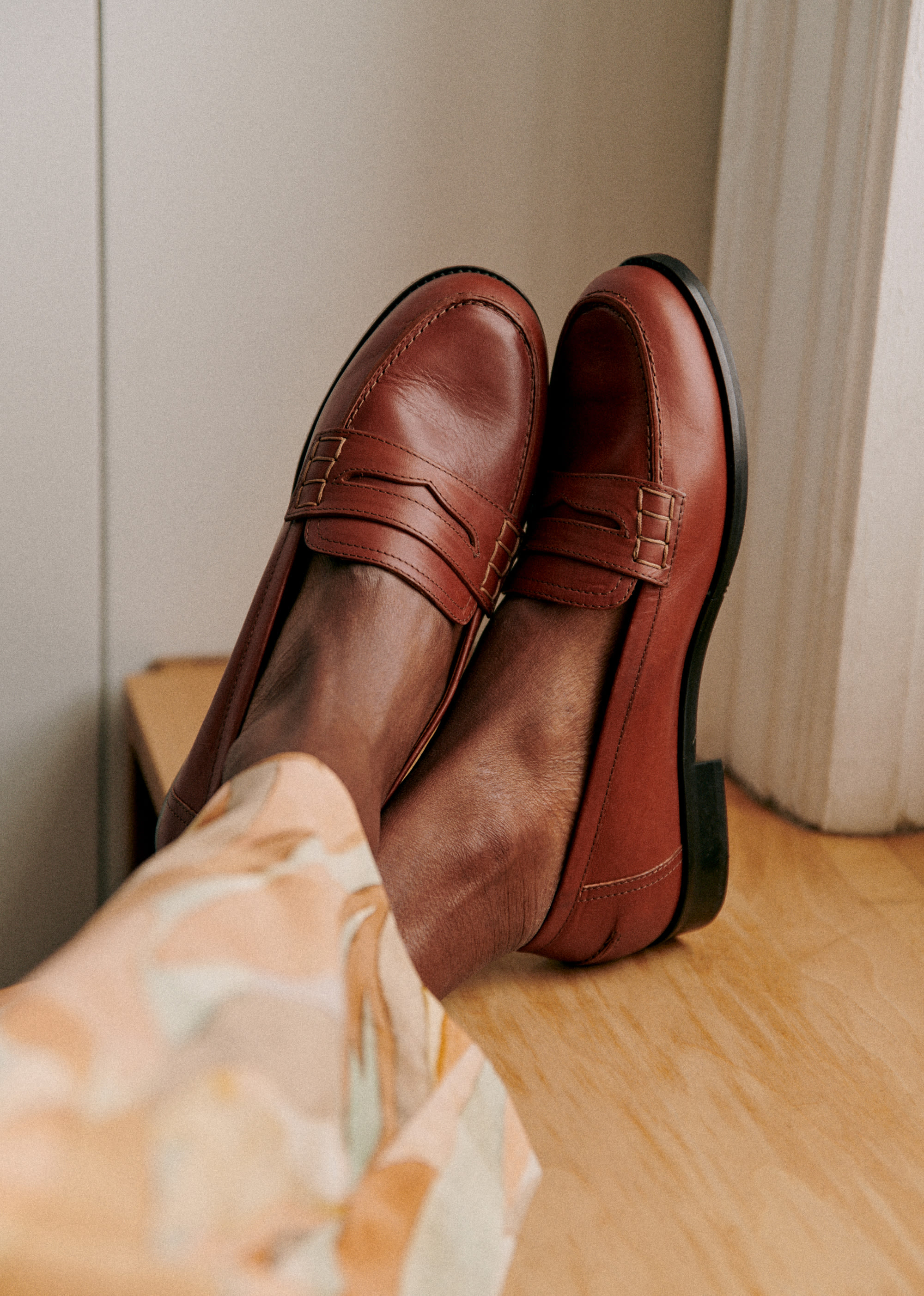 Mocassins André - Cuir Naturel Heritage - SOULIERS/SOULIERS Mocassins 5906308