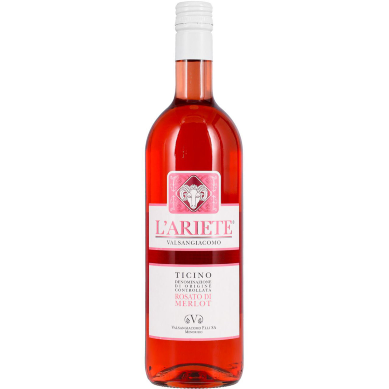 Ticino DOC Merlot L'Ariete Valsangiacomo -75cl