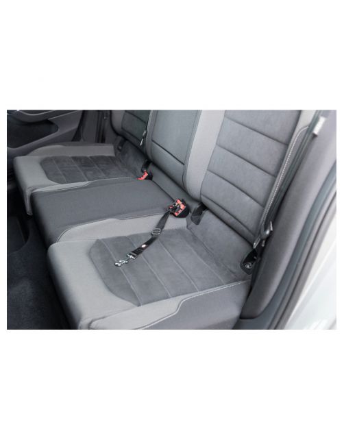 Trixie Autogordel Met Karabijnhaak - Hondenautoaccessoire - 45-70\/2.5 cm Zwart