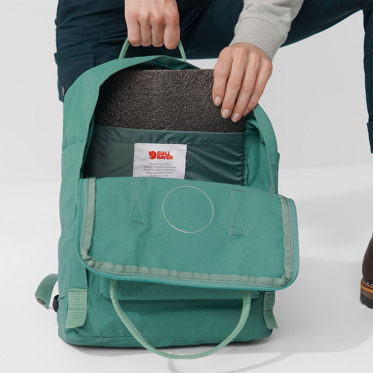 Fjällräven Kånken rygsæk 16 L (Forest Green)