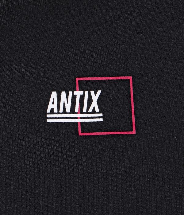 Antix Cadere Organic Zip-Hoodie (black)