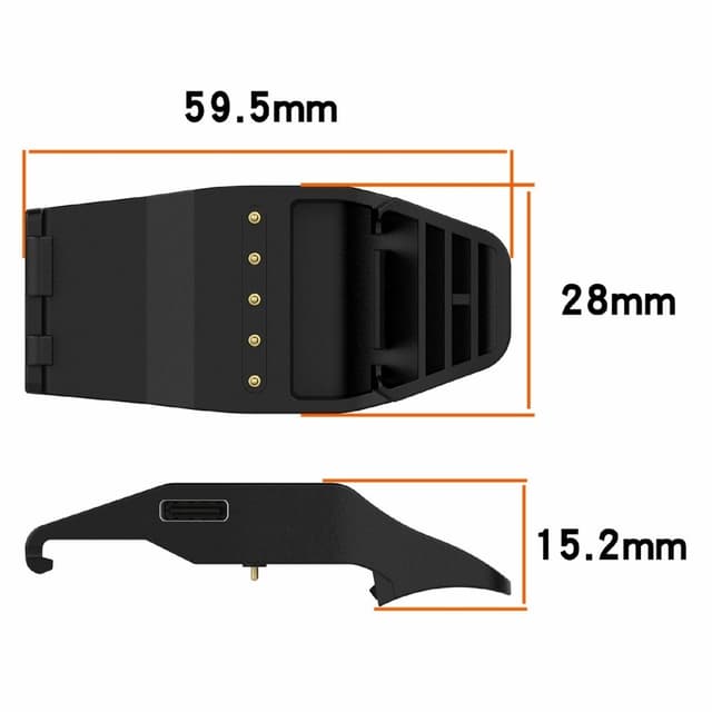 Oplader adapter til Garmin T5 TT15 TT10 T15 GTT15x TT25 hundehalsbånd