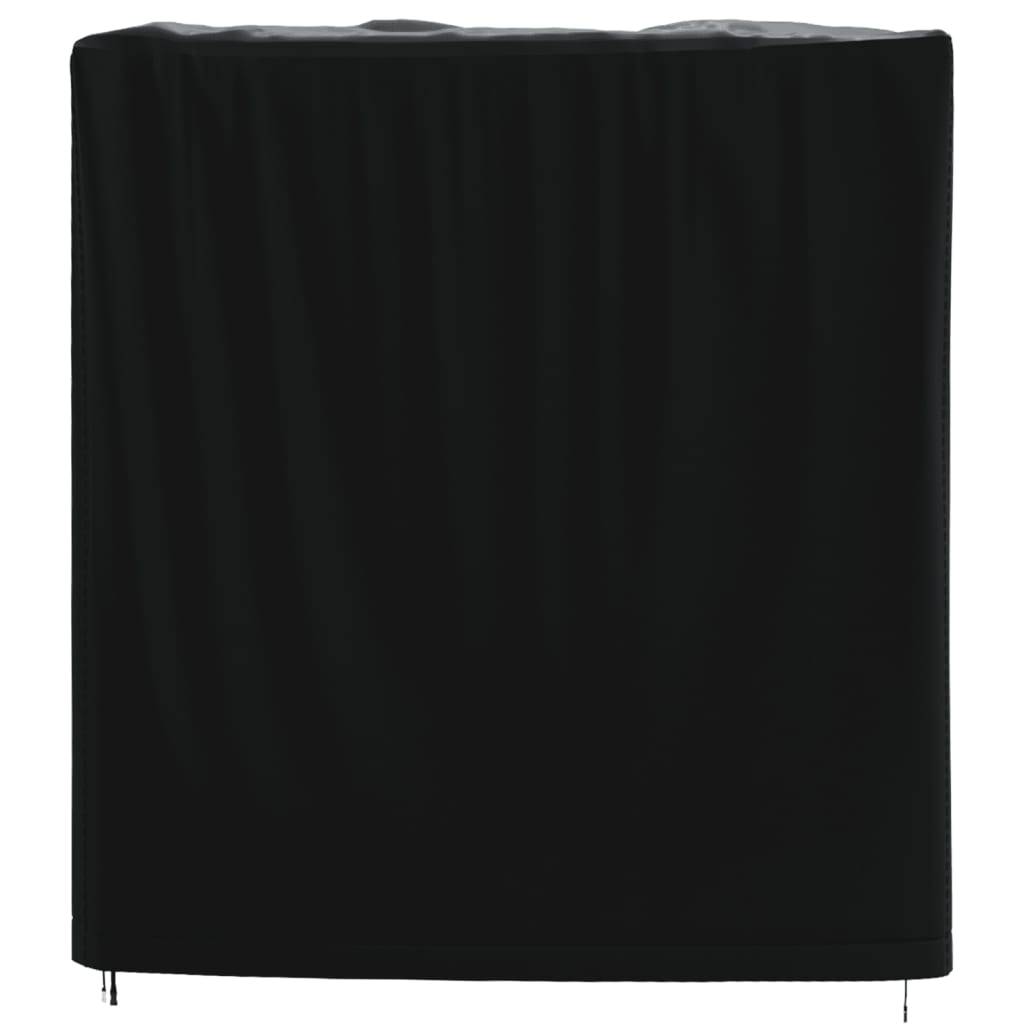 Housse de salon de jardin noir 116x100x120 cm imperméable 420d