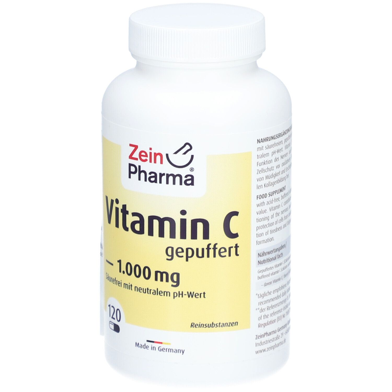ZeinPharma® Vitamin C gepuffert 1000 mg