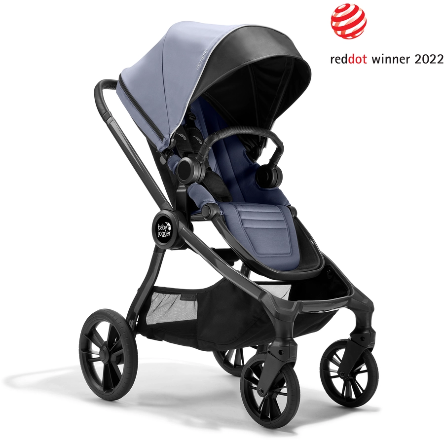 baby jogger Kinderwagen City Sights inkl. Babywanne Special Edition Commuter  Rahmen Charcoal inkl. Wetterschutz