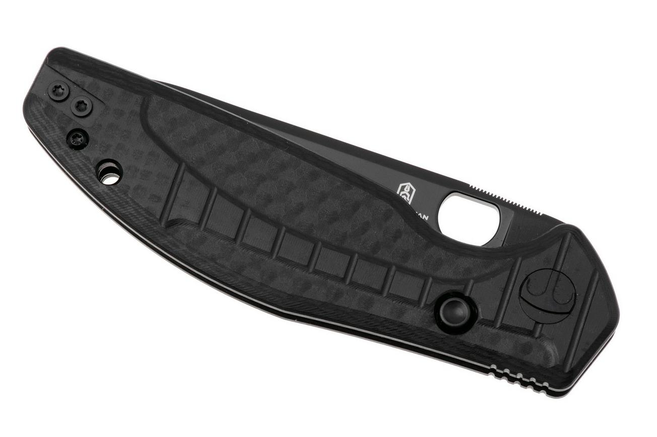 Bestechman Angry Owl BMK12F-2 PVD D2, Carbonfiber, zakmes