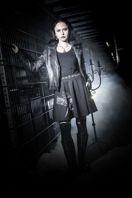 Gothicana X The Crow - Jupe | Gothicana by EMP Jupe courte