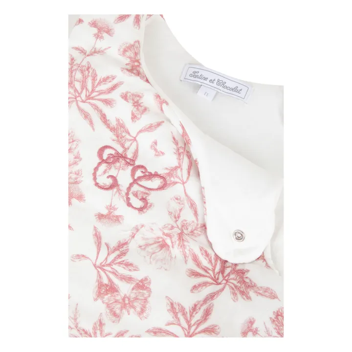 Tartine et Chocolat Gigoteuse Toile de Jouy | Rose pêche