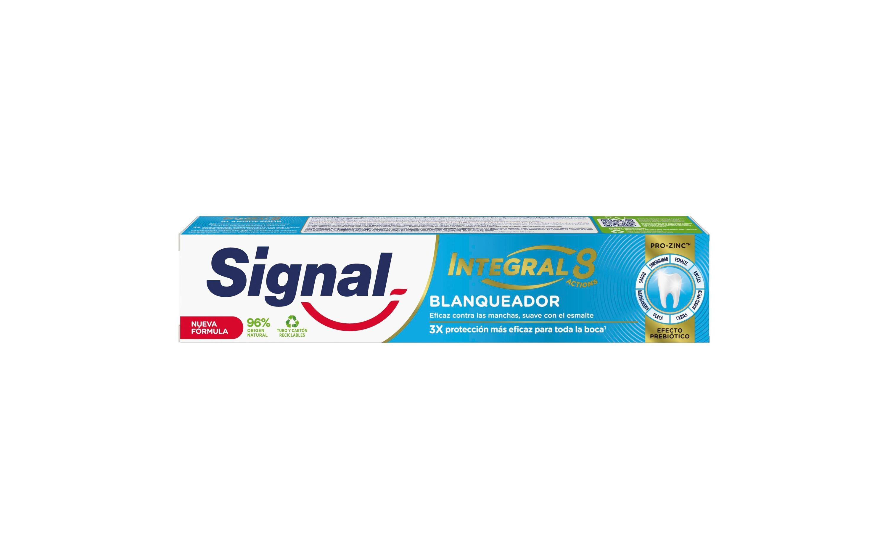 Zahnpasta Integral 8 Whitening 75 mlZahncreme mit Whitening Effekt für ein strahlendes Lächeln