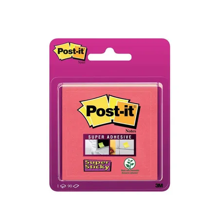 Post-it® Super Sticky Notes, 1 Block à 90 Blatt