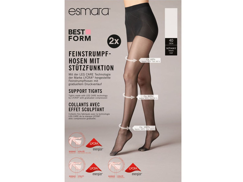 2 fijne dames panty's