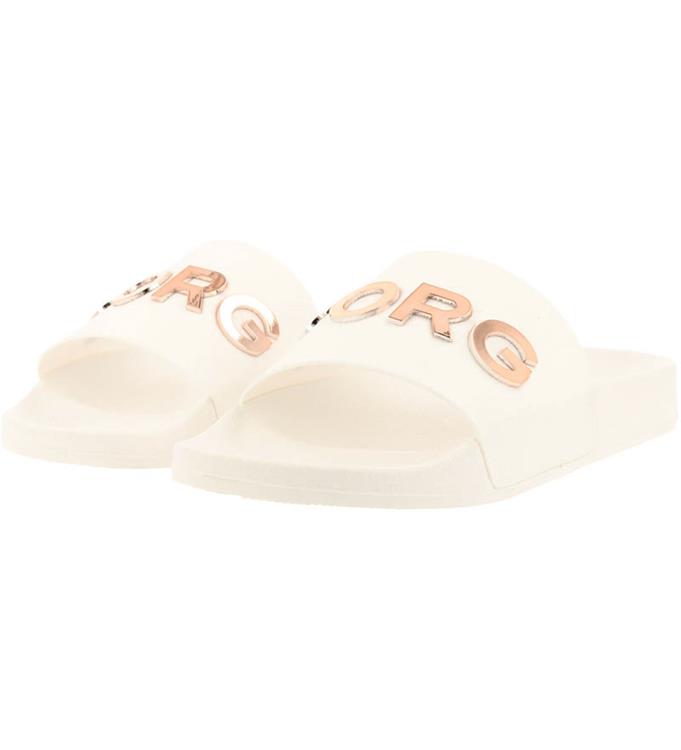 Björn Borg Women Knox Mld Met 19 Wht-Rgld Badslippers