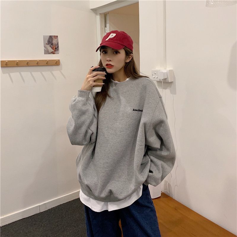 Juku Girls - Sweatshirt met tweedelige letters