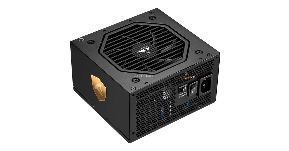 SharkoonRebel P20 modulaire 1000 watt voeding   (Zwart, 1x 12VHPWR, 4x PCIe)