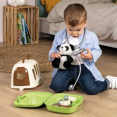 Smoby Animal Care Case Lekesett