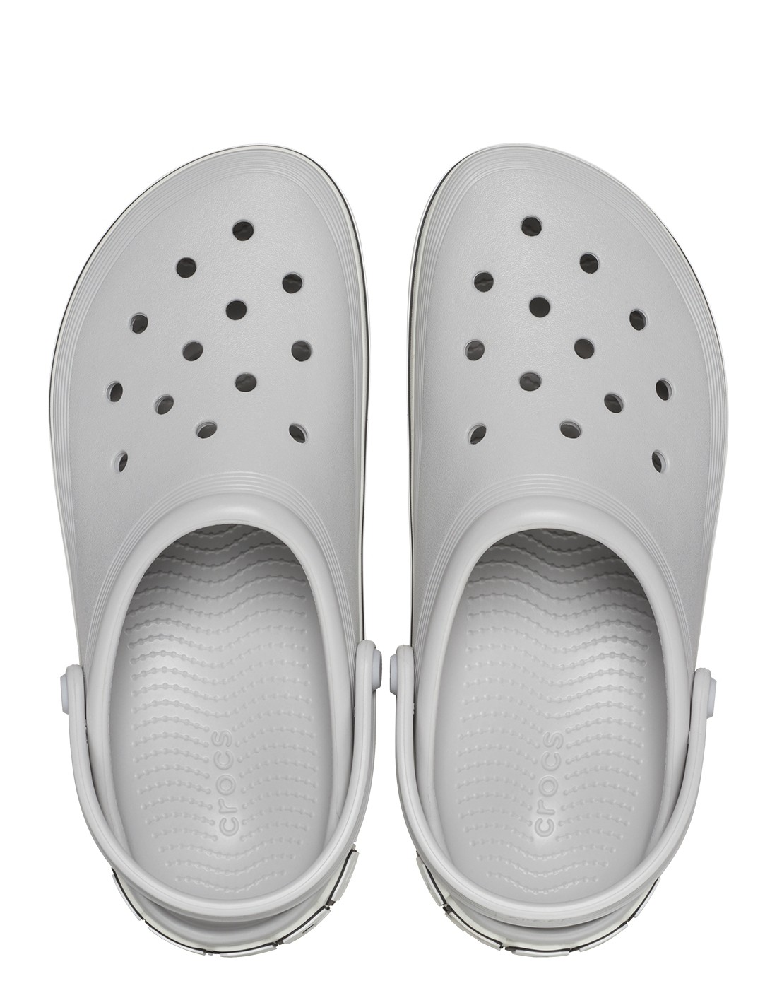 crocs Sabots Homme Off Court Logo Clog Atm Gris