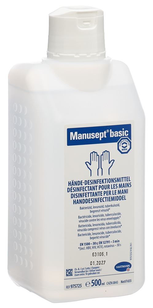 MANUSEPT basic Händedesinfektion liq Fl 500 ml