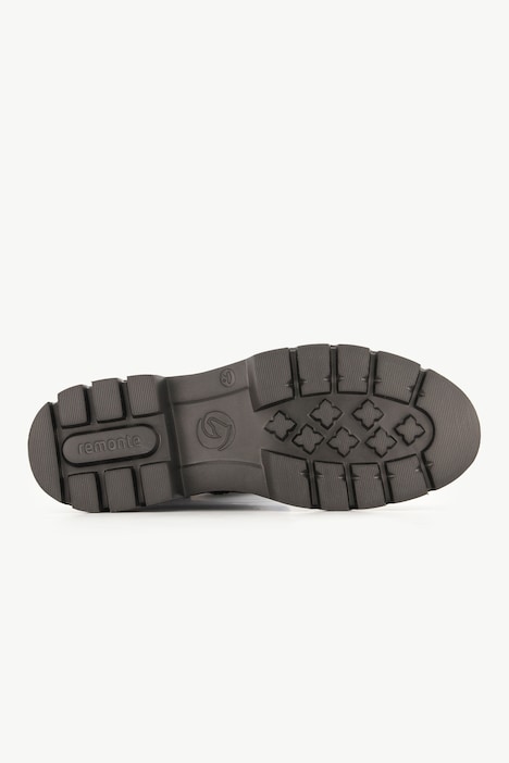 Remonte Lederstiefel, Stretcheinsatz, Zipper, Weite G