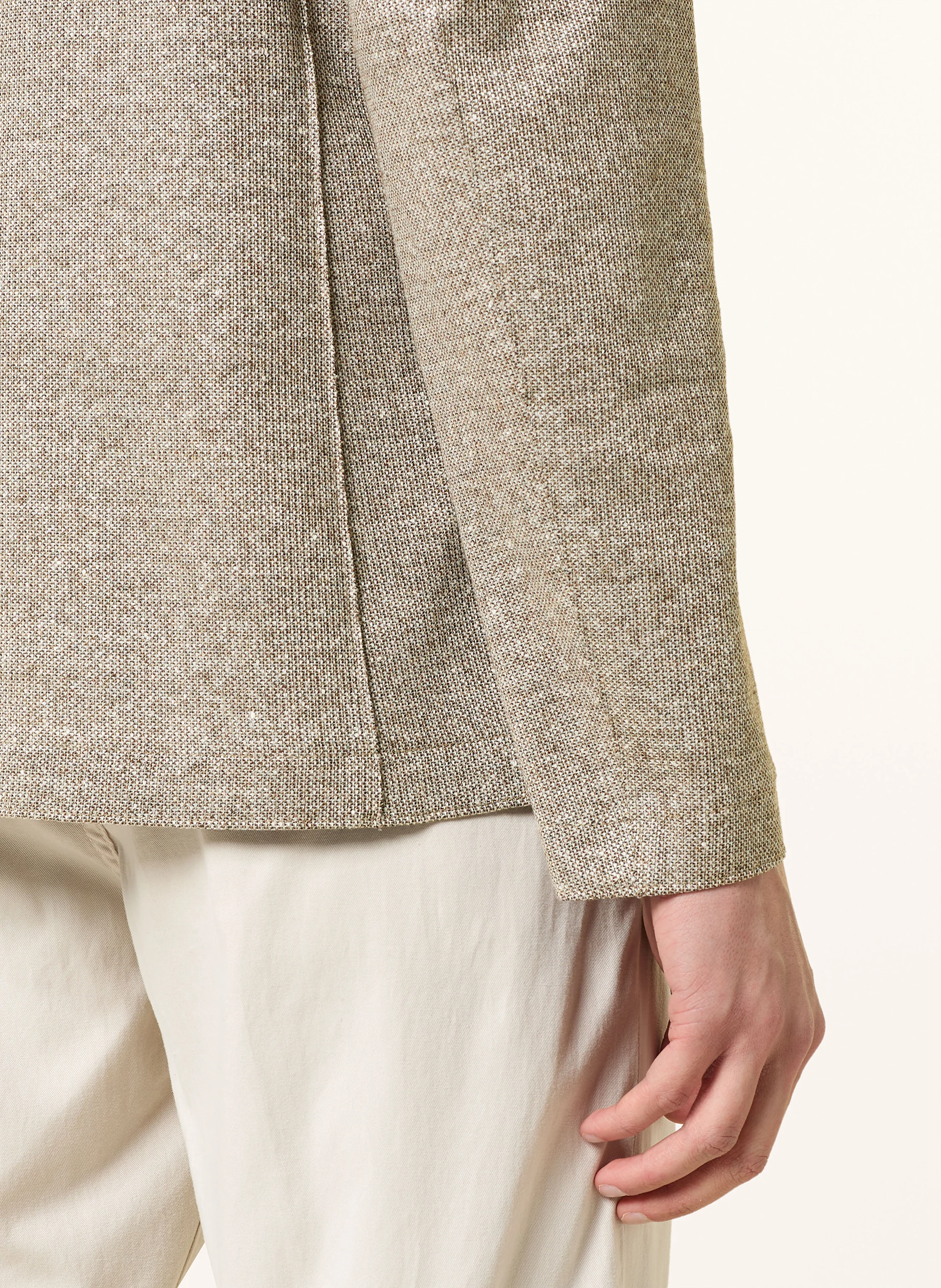 HARRIS WHARF LONDON Sakko Slim Fit mit Leinen