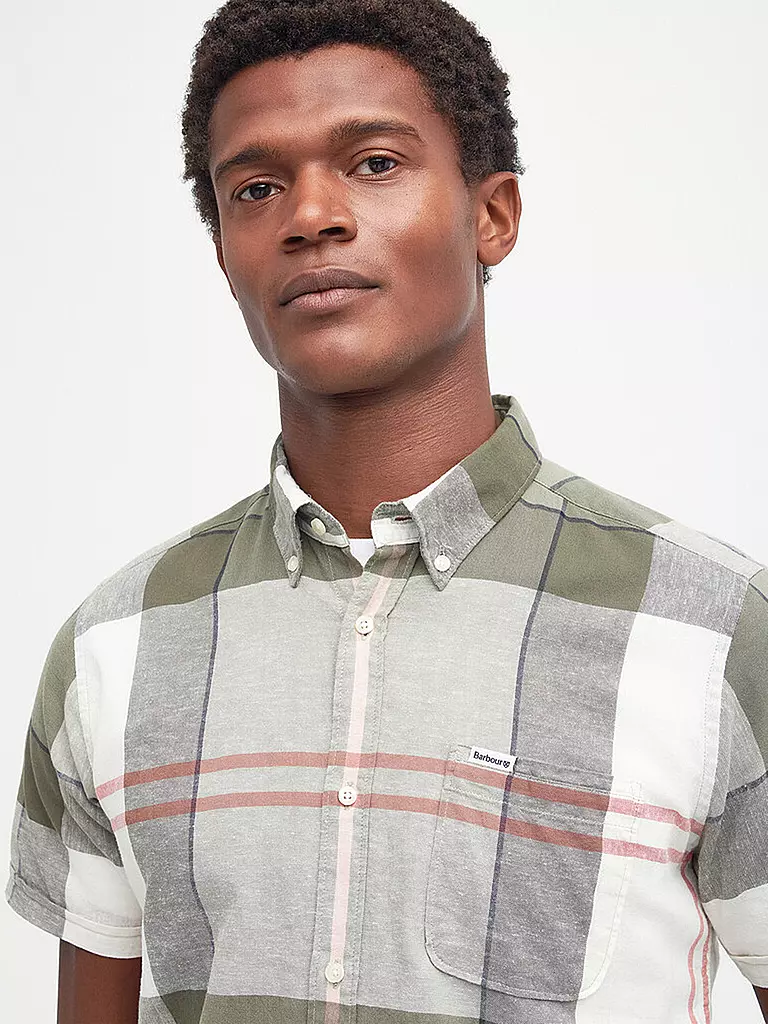 BARBOUR Hemd DOUGLAS olive