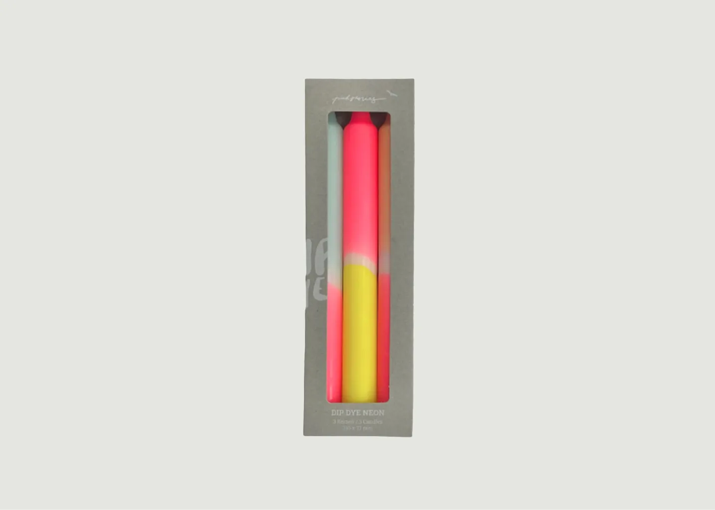 Bougie Dip Dye Neon Dip sunshine Club Pink Stories