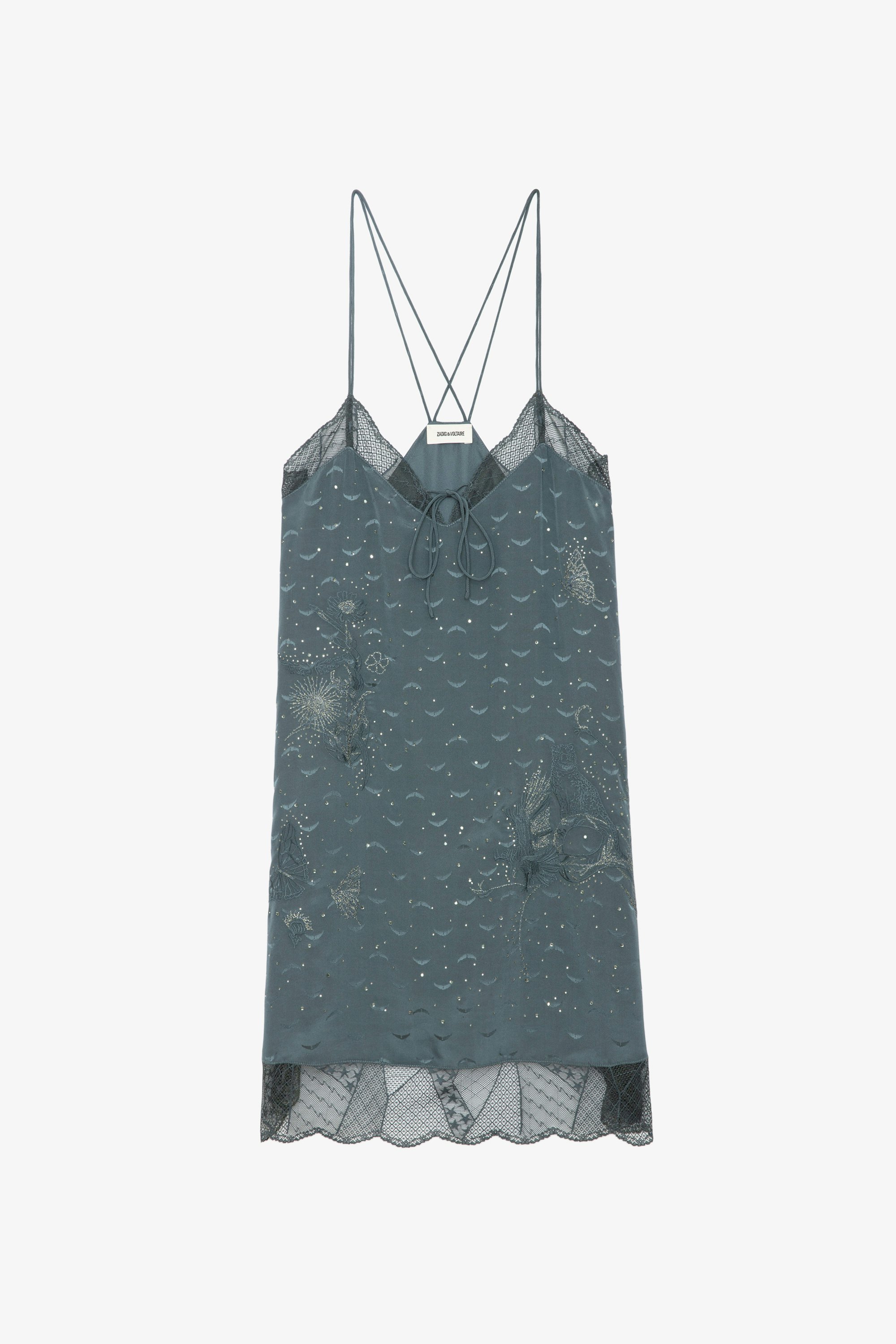 Robe Calissa Soie Jacquard