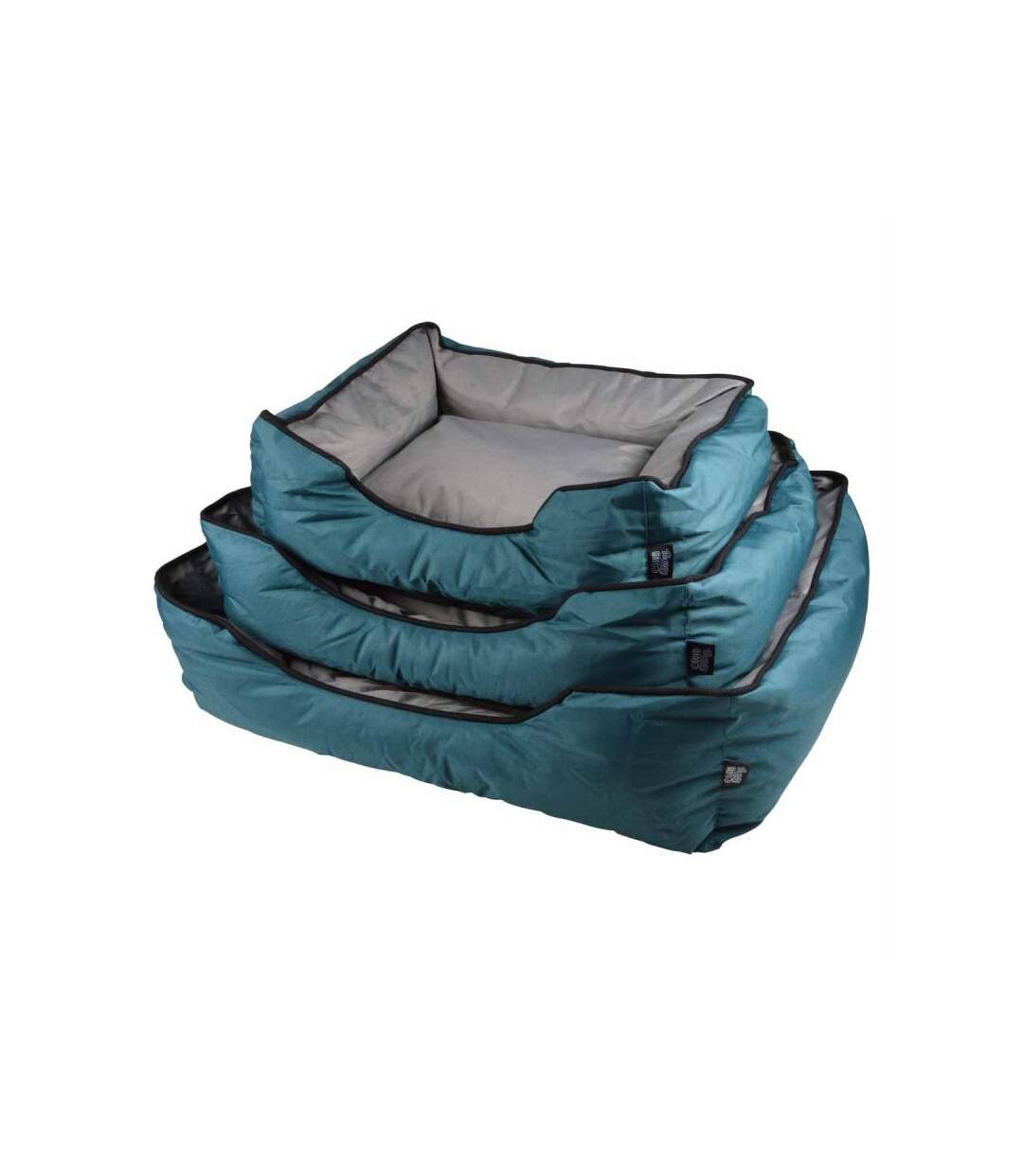 Paris Prix - Lot De 3 Paniers Chien & Chat essentiel 73cm émeraude