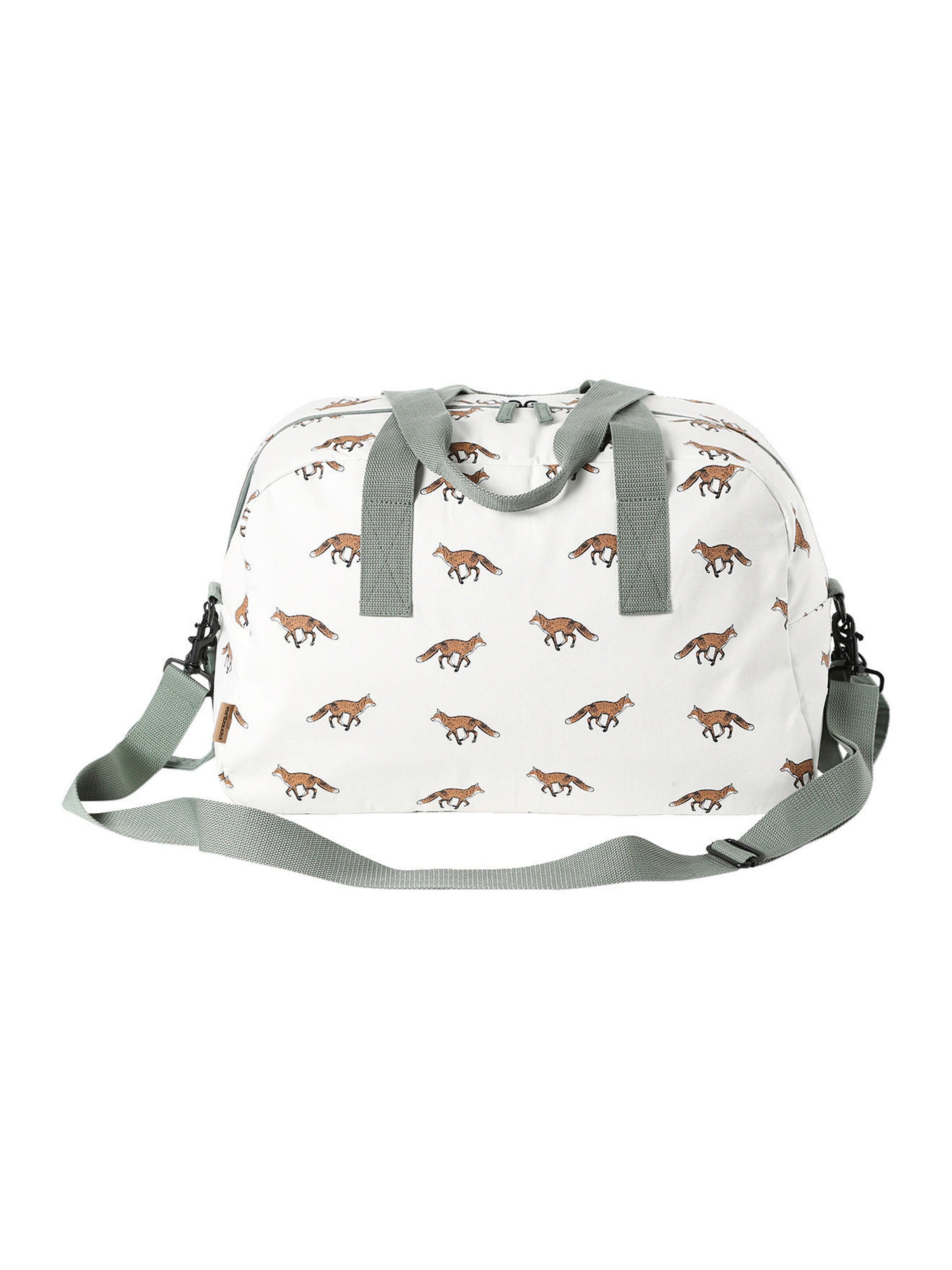 Vertbaudet Wickeltasche SOMMER wollweiß füchse