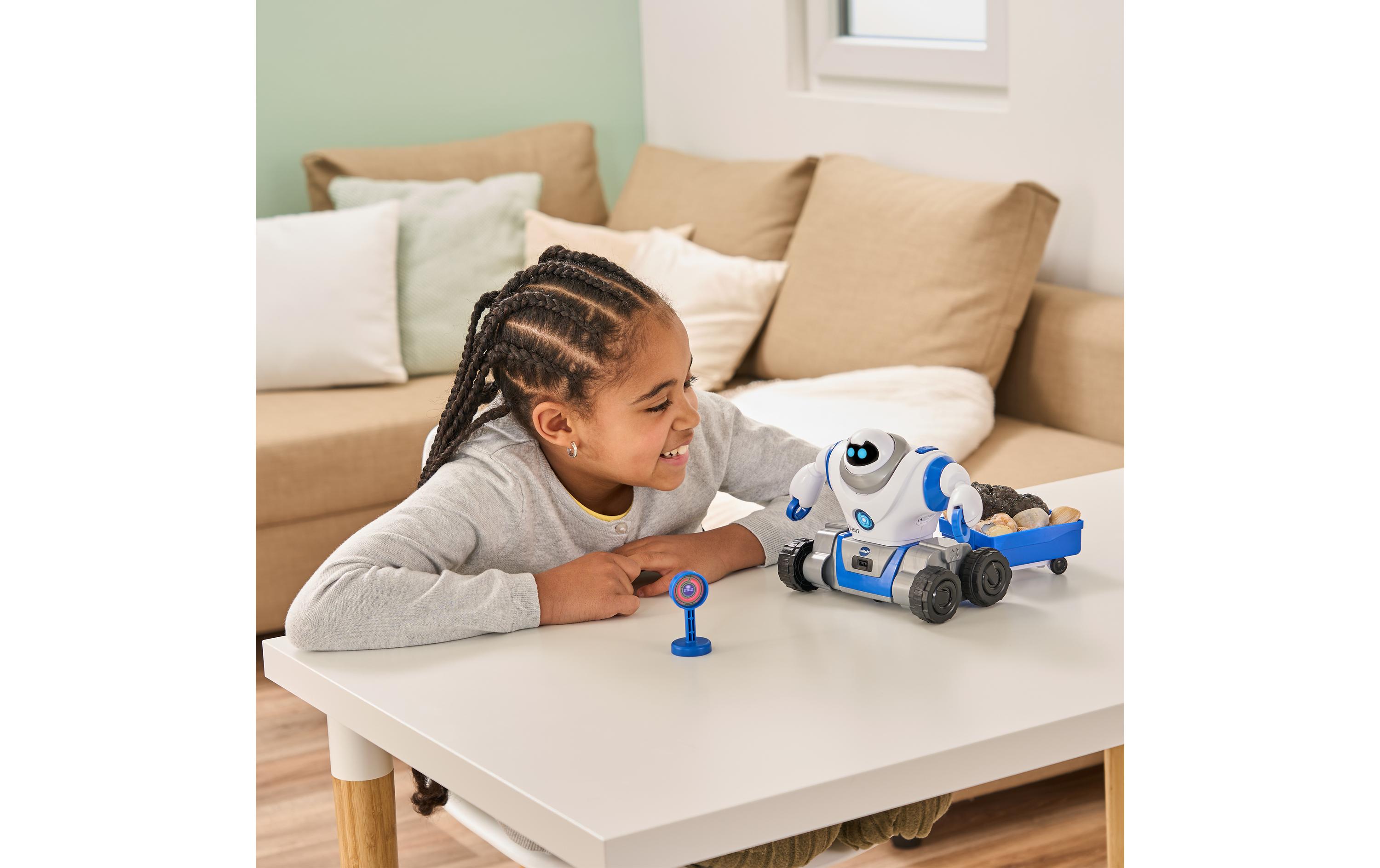 Roboter V-Bot 5 in 1 -DE-Motorisierter Roboter mit verschiedenen Bewegungen