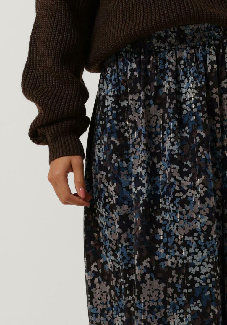 CATWALK JUNKIE grijze catwalk junkie midirok sk cloudy leaves